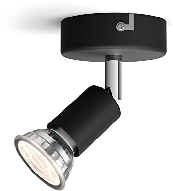 Philips LED Faretto Integrato Limbali, 50W, Nero, Nessuna lampadina inclusa, 1 pezzo