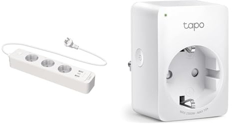 TP-Link Tapo P300 Steckdosenleiste mit 2 USB-Anschlüsse & 1 Type C-Anschlüsse & WLAN Smart Steckdose