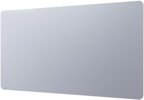 Legamaster Großes Glas-Whiteboard 100x200cm – Beschreibbare abwischbare Glastafel mit Magnetwand-Funktion in Chilly Lake