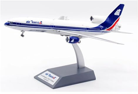 WELSAA Aerobatic Flugzeug IF1011TS1122P Inflight 1:200 Air Transat Lockheed L-1011 Tristar Druckguss-Flugzeug Jet Modell C-GTSZ