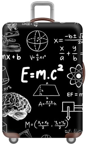 ReisegepäCkhüLle,KofferschutzhüLle KofferhüLle,Kratzfest,Staubdicht,Luggage Cover,Passend FüR 18-32 Zoll GepäCk,Personalisierte KofferhüLle FüR Kinder,Erwachsene,Unisex (Buchstaben,L(25-28inch))