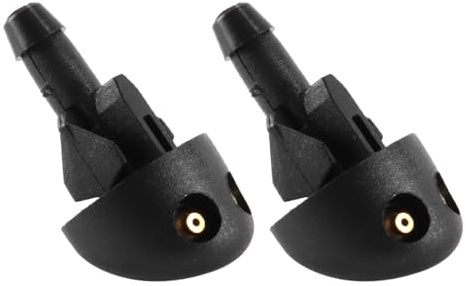 DUZEPA 2Pcs Windscreen Washer Spray Nozzles Compatible with Renault Clio 1998 to 2014 and Compatible with Renault Symbol 2008 to 2012 Wiper Jet 7700413545