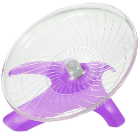 BETOOKY Hamsterhjul Löphjul för Hamstrar och Smådjur Halkfri Design Lämpligt för Ekorrar Igelkottar och Möss Motionsleksak för Små Husdjur