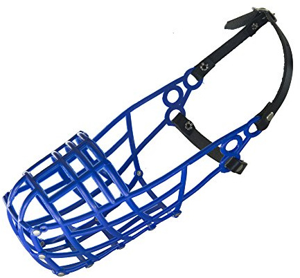 Don Pare AMATHINGS Maulkorb für Hunde mit verstellbarem Riemen ? Maulkorb mit idealer Passform perfekt fürs Training oder Rennen ? Rennmaulkorb aus leichtem flexiblem Material für bequemes Tragen