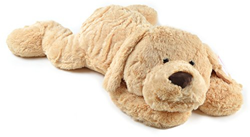 Pink Papaya Riesen Kuschel-Hund Lucy, 100cm, weiches XXL Kuscheltier, großer XXL Hund für Mädchen und Jungen, kuscheliges Stofftier für Jung und Alt, pflegeleichtes Fell