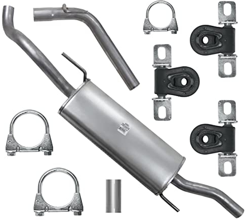 Polmo Endschalldämpfer Auspuff Endtopf für VW Golf 3 III Cabrio,Schrägheck 1.4 1.6 1.8 1.9 D