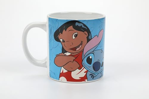 Bioworld Lilo & Stitch - Taza de cerámica (473 ml)