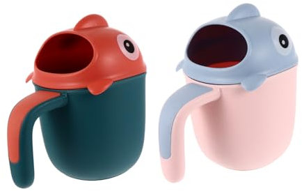 PRETYZOOM Baby Bad Spülen Tasse Set Shampoo Rinser Eimer Einfach für Waschbecken Design