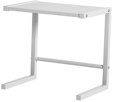 Mikinona Supporto Per Microonde e Friggitrice Ad Aria in Metallo, Struttura Stabile a Doppio Strato, Ripiano Salvaspazio Per Piccoli Elettrodomestici Da Cucina, Adatto a Forno, Microonde e Friggitrice