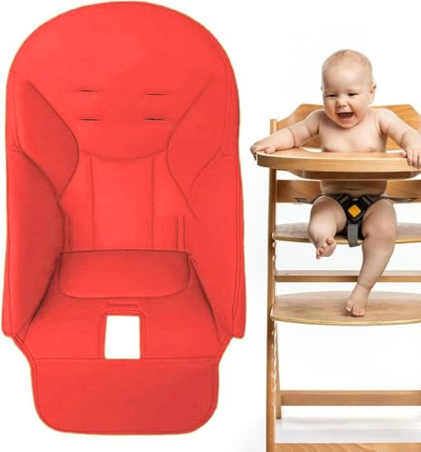 High Chair Covers for Baby, Baby High Chair Cushion, PU Leather Soft Comfortable Light and Breathable Dining Chair Seat Replacement Insert Cushion for Peg-Perego, Tatamia