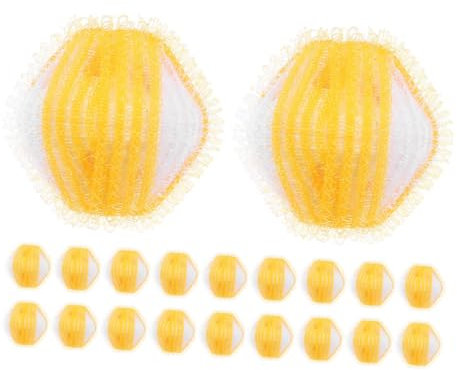 jojofuny 20pcs Laundry Balls Hair Catcher Pet Hair Remover Lint Catcher for Washing Machine