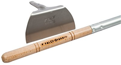 FALCI 249966-02 Raschietto Rimuovi Braci in Acciaio Inossidabile con Manico da 150 cm