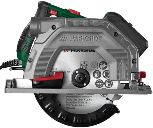 Parkside®, sega circolare manuale PHKS 1350 E4, 1350 W, sega circolare manuale, 230 V, elettrica