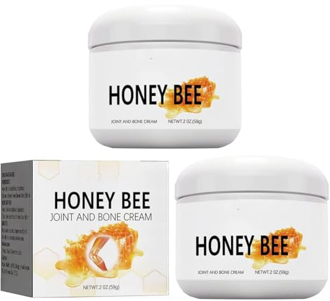Cvreoz Australian Honey Bee Venom Pain and Bone Healing Cream, Bee Venom Cream for Arthritis Knee Pain, New Zealand Bee Venom Joint Relief Gel (2PCS)