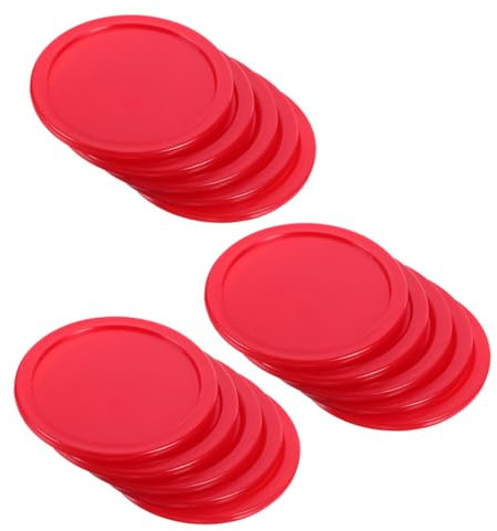 WOONEKY 20stücke Eishockeypucks Für Tischspiele Ersatz Klein Robust Geeignet Für Heim Und Tischhockey Spielzubehör