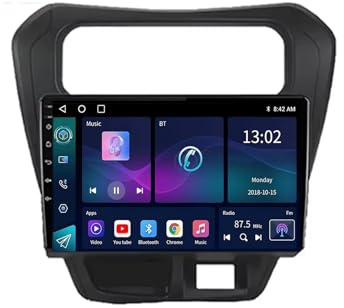 9 Inch Car Stereo Radio for SUZUKI Maruti Alto 800 2015 Android 13 Car Multimedia Player with WIFI FM RDS Radio GPS SWC Rear View Camera Bluetooth DVR Cooling fan(6+128G)
