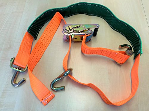 4 Stück Spanngurte Zurrgurte 50 mm für Pkw Transport zur Radsicherung 2500/5000 daN