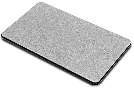 Madesmart Tapis de séchage en pierre avec base antidérapante, tapis à base de minéraux pour comptoirs de cuisine, carbone