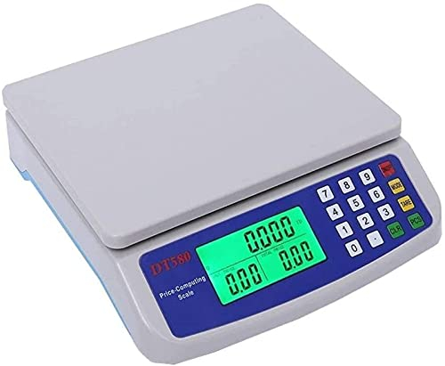 Bilance da cucina digitali,Ultima bilancia elettronica digitale Bilancia a piattaforma di precisione Led Diaplay Bilancia per alimenti Prezzi Vendita di frutta Bilancia per verdure(dimensioni: 30 kg/1