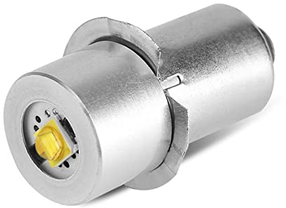 P13.5S 3W LED Torch Replacement Bulb Torch Emergency Work Light for Torch, Emergency Work Light (Warm White 4~12V)