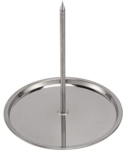 NIZEAMI Spiedino di Pollo Verticale Spiedo per Barbecue Griglia per Grigliare Spiedo di Carne Perfetto per Bistecca, Pollo, Carne Accessori per Fumatori di Birra