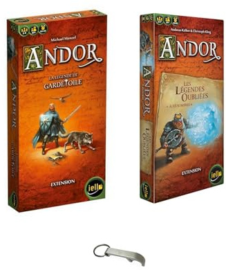 Set Andor Die vergessenen Legenden Dunkles Zeitalter + Magische Helden + 1 Decap Blumie (dunkle Zeiten + Magics)