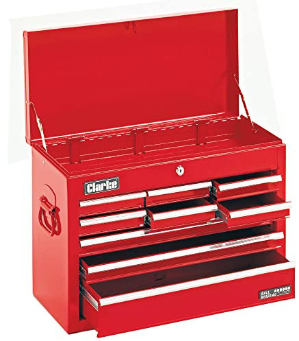 Clarke CTC900C Mechanics Steel 9 Drawer Tool Chest