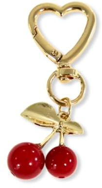 Kristall KirscKirschtaschen-Charm, Multifunktion Kirsch-Schlüsselanhänger,schlüsselanhänger auto，kirsch-schlüsselanhänger-charm modische tasche，für Taschen,Rucksäcke und Autos,als Geschenk für Damen