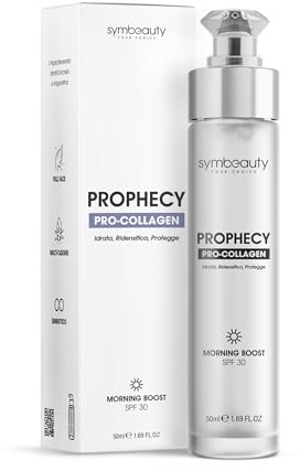 PROPHECY Crema Viso Antirughe Donna - Azione PRO-AGE Avanzata | Skin Lifter Crema Viso Antirughe, 3 Peptidi Viso Biomimetici, Crema Viso Collagene + Protezione Solare + Primer Make Up