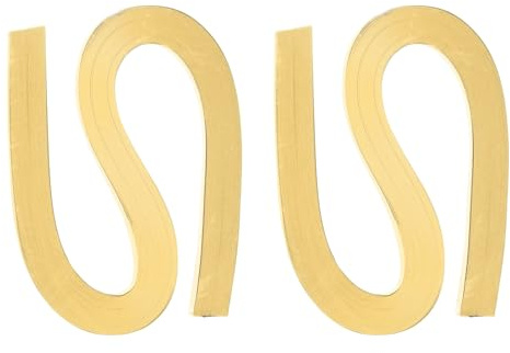 PATIKIL 240 Stück Quilling-Streifen Papier 3/8 (10mm) 21 (54cm) Origami-Papier Quilling-Streifen für Kunst DIY Handwerk Weihnachten, Khaki