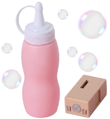 Recambio de líquido de burbujas con generador de niebla Recambio de solución de burbujas de 70 ml para varita de de niebla: crea una encantadora y un espectáculo de luces para fiestas y juegos al aire