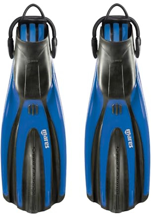 Mares Gerätflossen mit Bungee Strap, Schwimmflossen, TPE, Gelb, Tauchen