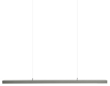 Arcchio LED Büroleuchte Jolinda (Modern) in Alu aus Aluminium (1 flammig,) - Bürolampe Arbeitsplatzlampe Hängeleuchte Pendelleuchte Deckenleuchte Arbeitszimmerleuchte