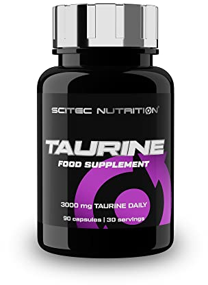 Scitec Nutrition Taurine, Taurine containing Food Supplement Capsules, 90 Capsules