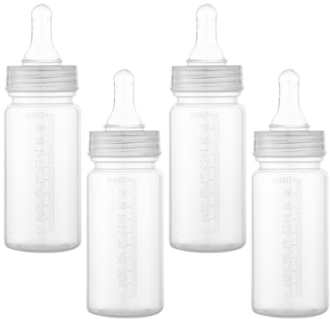 ibasenice 12 Stk Nuckelflasche Babyflaschen Baby-stillflaschen Muttermilch Babyflasche Aus Plastik Babymilchflasche Säuglingsflaschen Säuglingsnahrungsflasche Pp Flasche Neugeboren Mit