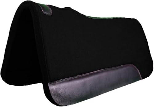 EQUIGEAR Westernpferd-Filzpad/Konturpad aus hochwertigem Wollfilz in den Größen 32 x 32 Zoll und 30 x 30 Zoll A02 (30X30)