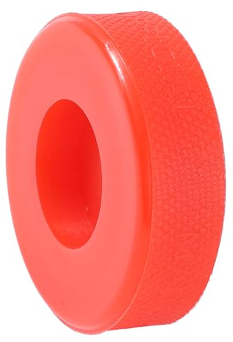 Hydraulischer Wagenheber Auflage Pad Flaschenheber Hebebühnen Rangierwagenheber Unterstellbock Adapter Polyethylen für 1 1/8“ 29-mm-Aussparung an der Unterseite 5/8-Tonnen (Rot, 29MM)