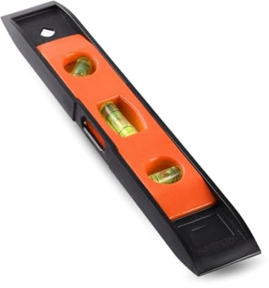 PARENCE.- Niveau à Bulle Magnétique - Précision Optimale et Lecture Facile - Polyvalent Compact et Léger - 23cm)