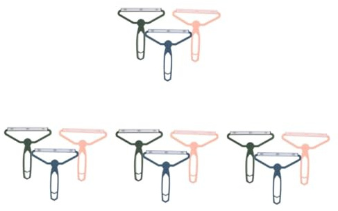 OATIPHO 24 Piezas Quitapelusas Manual Portátil Removedor Reutilizable de Pelusas y Bolitas para Ropa Suéteres Abrigos y Tejidos contra Pelo de Mascota Diseño Compacto para Viaje