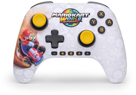 PowerA Advantage Wireless Controller for Nintendo Switch 2 - Mario Kart World, Officially Licensed, Hall Effects, Mappable Buttons, Pro Controller, C Button, Motion Controls