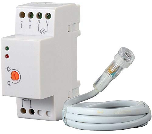 Interruttore Crepuscolare da Quadro Elettrico Modulo Din Bravo 93003202