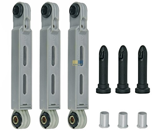 Europart 10027074 SET 3x Stoßdämpfer Federbein 90N für Waschmaschine passend wie Bosch Balay Constructa Gaggenau Neff Pitsos Profilo Siemens Tecnik 742719 00742719