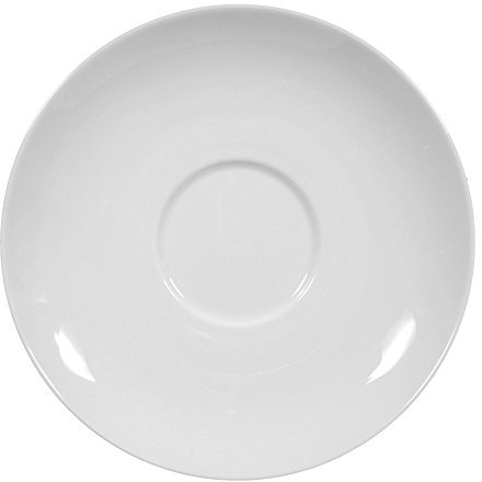 Untertasse 16 cm Lido white uni 00003 24 Stück von Seltmann Weiden