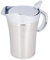 Haofy Creamer 304 Stainless Steel Thermal Insulated Double Wall Sauce Gravy Boat Pot Serving Jug(Large 750ml)