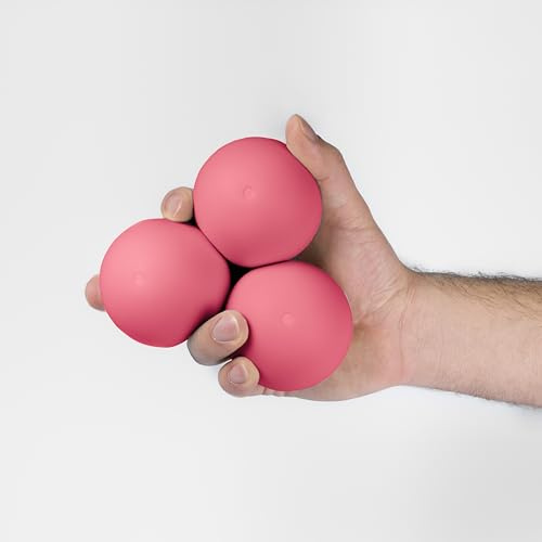 Play Juggling - TRIS Jonglierbälle Modell MMX - Fuchsia UV, 150 g, 70 mm
