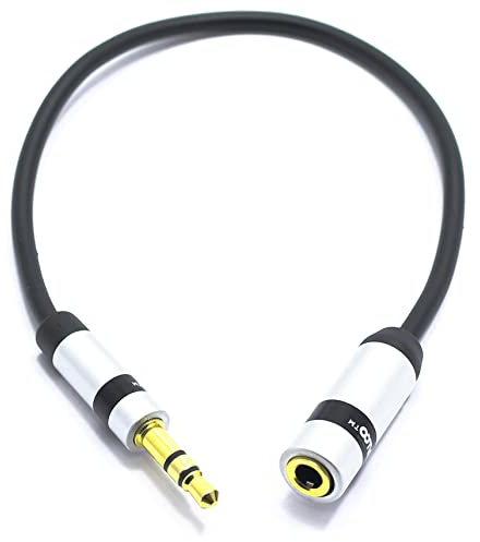 VITALCO TRRS a TRS Adattatore per Microfono Cavo Mini Jack 3.5 TRS Maschio a 4-poli TRRS 3.5mm Femmina
