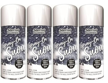 SDMAX Artificial Snow Spray (Pack of 4)