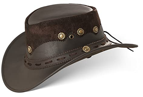 Black Forest Fox Country Luxus Western Cowboy Hut Reiten Leder Sonnenhut