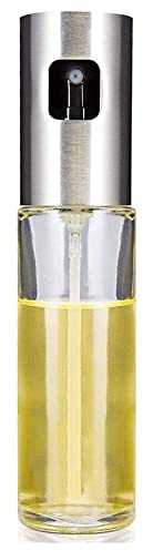 spray aceite Dispensador de aceite de oliva de mesa Botella Dispensador de rociador de botella de aceite de cocina, Rociador de vaporizador de vidrio de aceite de oliva, Herramienta de barbacoa Dispen