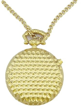 QINGQIAN English Talking Watch Suitable for The Elderly and Visually impaired,Gold,Unisex Styles